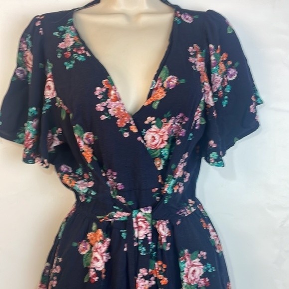 Band of gypsies floral one-piece flowing women's jumper - Picture 5 of 11